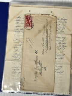 Collection of WWII Wartime Letters From Soldier to Home