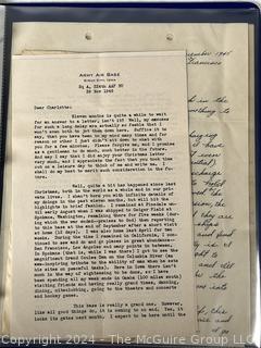 Collection of WWII Wartime Letters From Soldier to Home