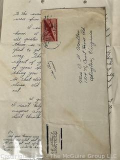 Collection of WWII Wartime Letters From Soldier to Home