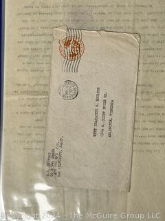 Collection of WWII Wartime Letters From Soldier to Home