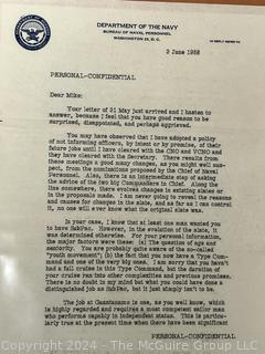 Notes and Correspondence of USN Rear Admiral Fenno