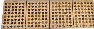 Incomplete Wheat Penny Coin Album