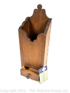 Fireplace Bellows and Match Holder