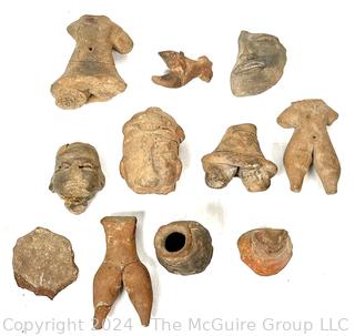 Mexican Dug Terracotta Artifacts 