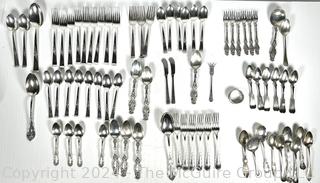 Set of Sterling Flatware  Weighs 2720 grams