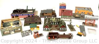 H-O Scale Model Train Building and Layout Houses 