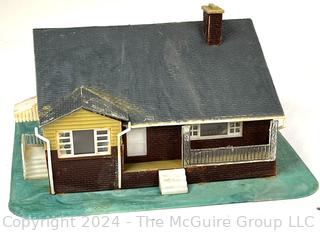 H-O Scale Model Train Building and Scenery Pieces