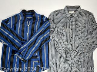 Two (2) Men's Long Sleeve Shirts Including Rough Rider