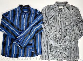 Two (2) Men's Long Sleeve Shirts Including Rough Rider