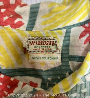 Three (3) Vintage Men's Shirts by McGregor.  