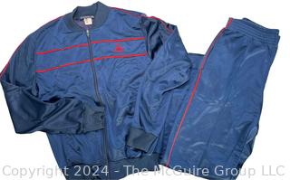 80's Arthur Ashe for Le Coq Sportif Navy Tracksuit 