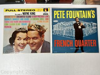 Selection of 1960's Pop/Jaxx Vinyl LP Record Album: Pete Fountain, et al