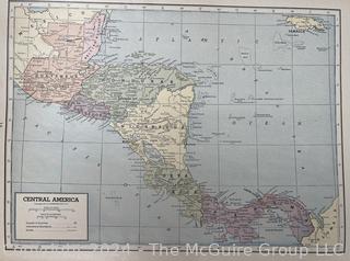 Hammonds World Atlas With World War 2 Maps, 1942 Book (Was 0054)