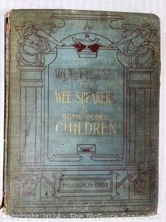 Eight (8) Children's Books Including Alphabet Story and The Land of Oz by Frank Baum.