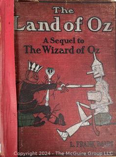 Eight (8) Children's Books Including Alphabet Story and The Land of Oz by Frank Baum.