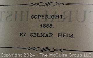 1885 Three (3) Volume Set of Animate Creation  by Rev JG Wood, American Zoology Book