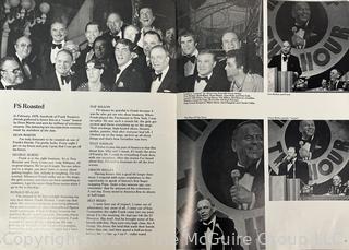 Frank Sinatra Souvenir Program Book Magazine with Biography & Photographs, 1978 