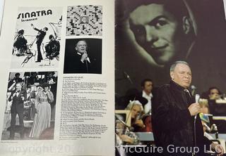 Frank Sinatra Souvenir Program Book Magazine with Biography & Photographs, 1978 