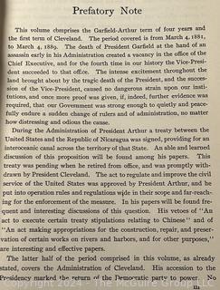 Three (3) Volumes of A Compilation of Messages & Papers of the Presidents by James Richardson 1903 Book WAS 32