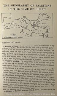 Tarbell's Geographical Manual Palestine in the Time of Christ by Martha Tarbell, 1907 Book