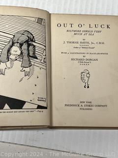 Two (2) Biltmore Oswald Books by J Thorne Smith, 1918 - 1919