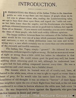 Two (2) Books on American Indians Including Wild Life Among the Red Men and True Stories About Indians