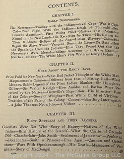 Two (2) Books on American Indians Including Wild Life Among the Red Men and True Stories About Indians