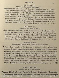 Two (2) Books on American Indians Including Wild Life Among the Red Men and True Stories About Indians