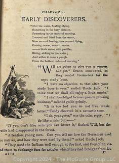 Two (2) Books on American Indians Including Wild Life Among the Red Men and True Stories About Indians