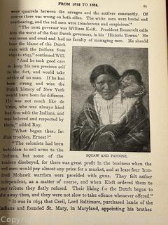 Two (2) Books on American Indians Including Wild Life Among the Red Men and True Stories About Indians