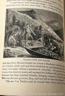 Two (2) Books on American Indians Including Wild Life Among the Red Men and True Stories About Indians