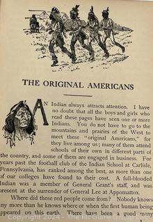 Two (2) Books on American Indians Including Wild Life Among the Red Men and True Stories About Indians