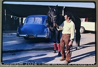 Collection of Color 35mm Slides Including Racehorses, Las Vegas Etc