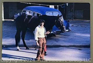 Collection of Color 35mm Slides Including Racehorses, Las Vegas Etc