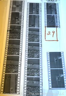 35mm Negatives of 1960 US Open Tennis Tournament at Forest Hills by Photographer Arthur Rickerby.