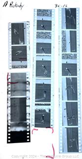 35mm Negatives of 1960 US Open Tennis Tournament at Forest Hills by Photographer Arthur Rickerby.