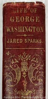 Life of George Washington Book by Jared Sparks 1851 