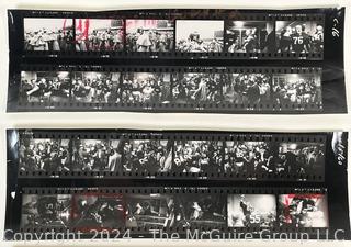 Contact Print Sheet by Photographer Arthur Rickerby of the First Army vs Air Force Football Game 1959 