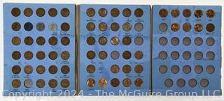 US Lincoln Cent Collection Book (Whitman 1941-) Incomplete