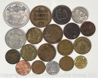 Selection of US, Canadian and International Coins pre-1950