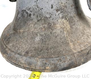 Large Cast Iron School Bell