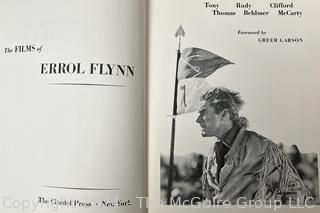 Three (3) Books Including Round Our Coasts, The Annotated Alice and The Films of Errol Flynn 