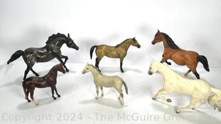 Group of (6) Breyer Toy Horses