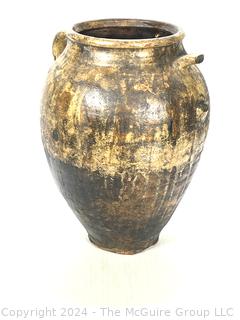 Large Stoneware Pottery Urn.  21"