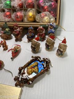 Group of Christmas Ornaments