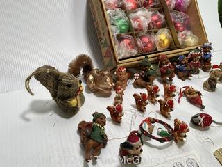 Group of Christmas Ornaments