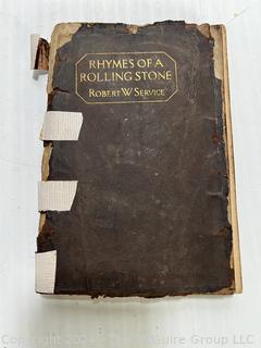 Rhymes of a Rolling Stone by Robert W Service, 1915 Book