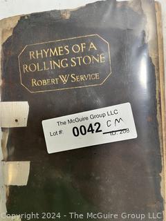 Rhymes of a Rolling Stone by Robert W Service, 1915 Book