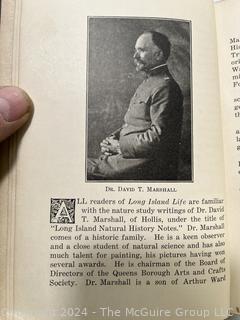 Long Island Natural History by Trumbull Marshall 1928 Book