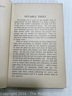 Long Island Natural History by Trumbull Marshall 1928 Book